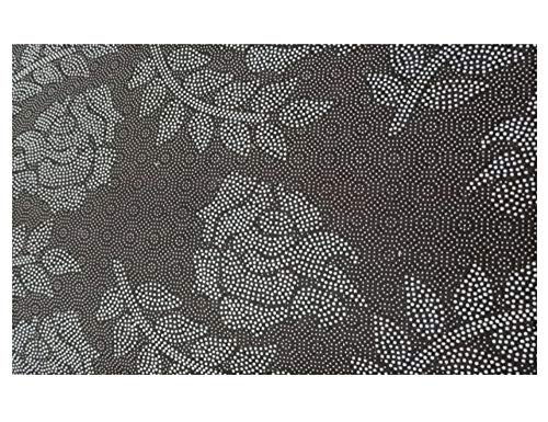 RUGMRZ Lujoso Lavable Habitacións La Alfombra Alfombra Grande Deslizante y Duradera con diseño Redondo Naranja y Puntos Antideslizante Alfombra Naranja 80X120CM