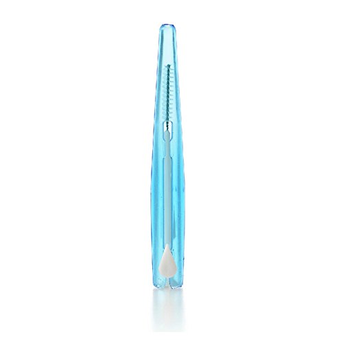 Ruier-hui Cepillos Interdentales Palillo Interdental(60 pcs) Palillos Dentales Palillo de Dientes Cepillo Dental Limpiardor de Dientas Hilo Interdental (Rosa)