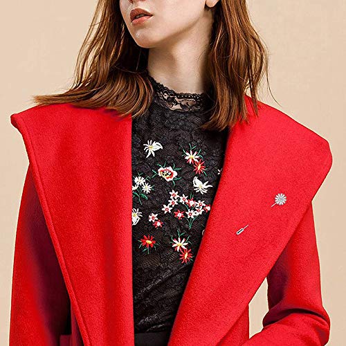 Ruikey 1 Pcs Broche De Diente De León Broche De Alfiler Broche De Elegante Broches De Bisuteria Para Regalo De Cumpleaños De Fiesta De Boda