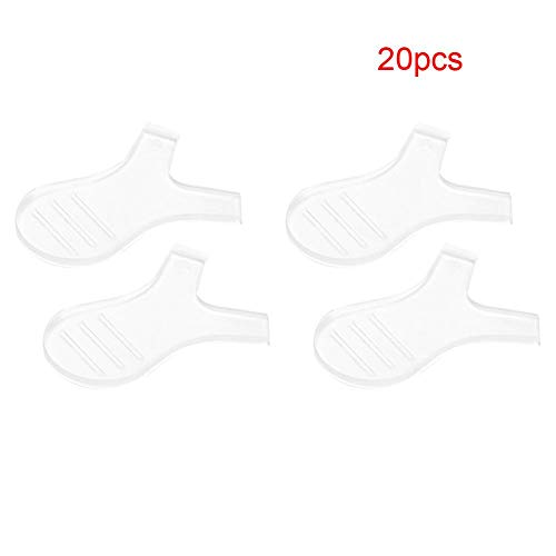 Rulos 20PCS para pestañas de silicona - Herramientas para pestañas de permanente de pestañas Protector de rizado de pestañas - Orrectives para pestañas postizas perm