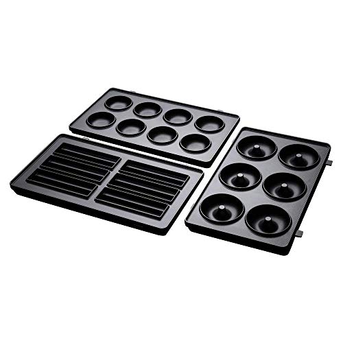 Russell Hobbs 25490-56 Juego De 3 Placas Para Dulces Extraibles E Intercambiables, Multicolor