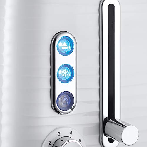 Russell Hobbs Inspire Blanco - Tostadora (Ranuras Anchas, para 2 Rebanadas, Blanco) - ref. 24370-56