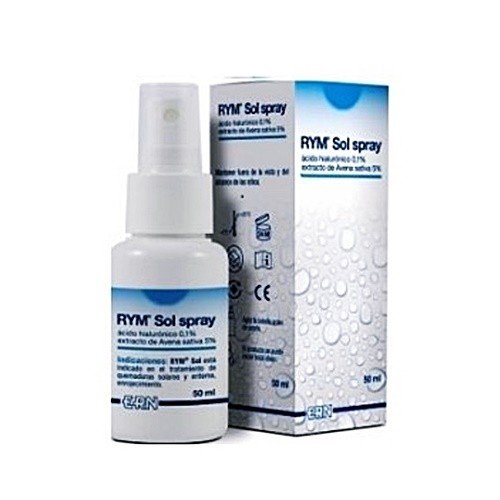 RYM SOL SPRAY 50 ml. Ácido hialurónico y extracto de avena