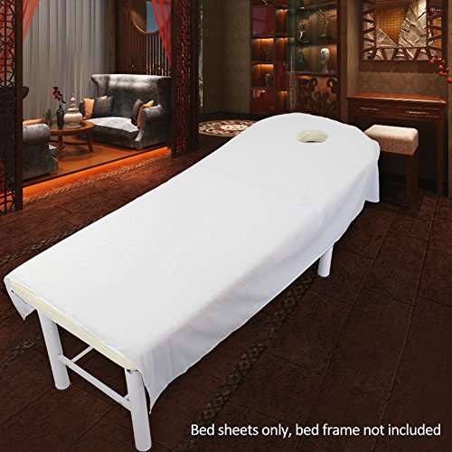  Mesa de masaje portátil plegable profesional estética spa  tatuaje camilla sofá salón de belleza plegable cama de masaje estética  (color púrpura) : Belleza y Cuidado Personal