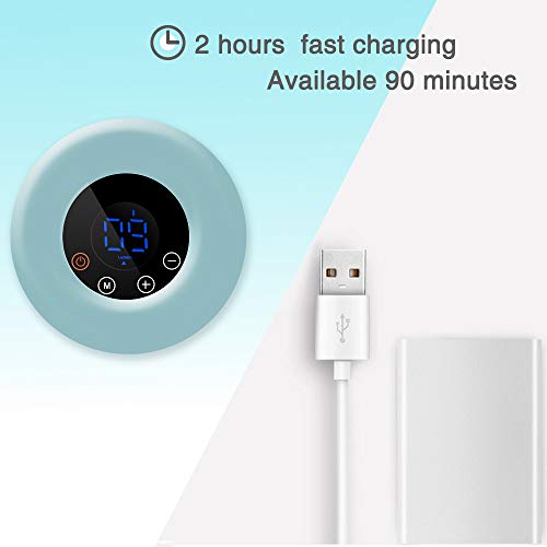 Sacaleches Eléctrico, SUMGOTT Recargable doble saca leche electrico con 3 modos y 9 niveles de succión