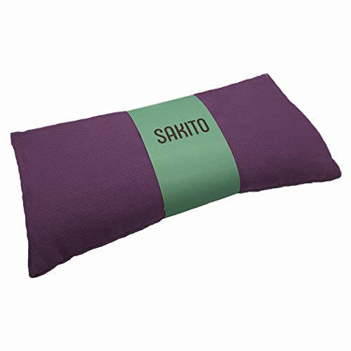 Saco Térmico de Semillas de Trigo y Lavanda para Frío y Calor en Microondas | Saquito Térmico | Bolsa de Semillas (Morado)