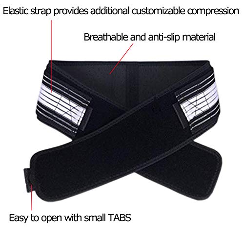 sacroiliac SI cinturón de cadera para mujeres y hombres,alivia la ciática,pélvica,dolor de espalda baja y pierna,estabiliza la articulación SI,transpirable,antideslizante,estabiliza la compresión