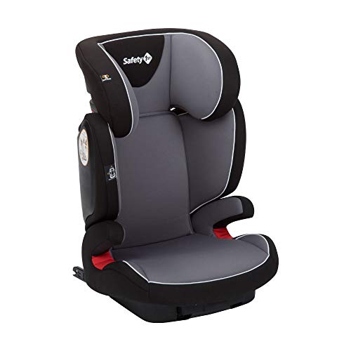 Safety 1st Road Fix Silla Coche Grupo 2 3 Isofix, crece con el niño 3- 12 años (15-36 kg), Protección lateral segura, Ajuste fácil y seguro, color Hot Grey