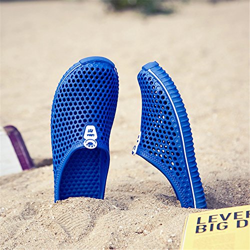 SAGUARO Unisex Sandalias de Playa Ahueca hacia Fuera Las Zapatillas Verano Ligeros Respirable Zapatos de Interior Exterior del Deslizador,Etiqueta 42=41 EU Azul Profundo