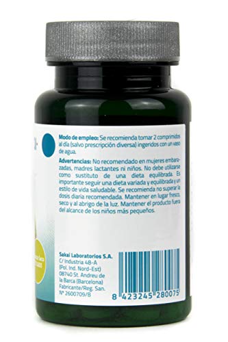Sakai – Ginkgo Biloba – Favorece la concentración y el rendimiento– Ayuda a la memoria- Mejora la circulación – Evita el cansancio mental - Extracto titulado en bioflavonoides