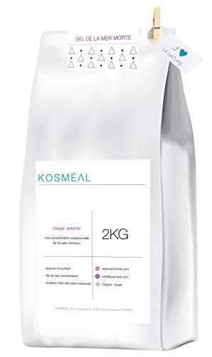 Sal de la mar muerto minerales naturales – de Israel – 2 kg