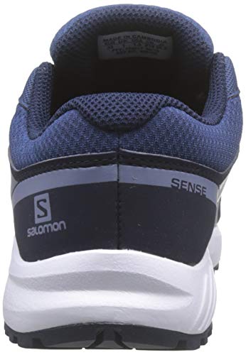Salomon Sense CSWP J, Zapatillas de Senderismo Unisex Niños, Azul (Sargasso Sea/Navy Blazer/Flint Stone), 37 EU
