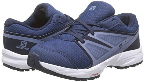 Salomon Sense CSWP J, Zapatillas de Senderismo Unisex Niños, Azul (Sargasso Sea/Navy Blazer/Flint Stone), 37 EU