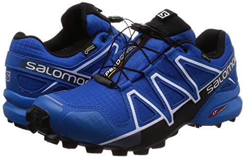 Salomon Speedcross 4 GTX, Zapatillas de Trail Running para Hombre, Azul (Sky Diver/Indigo Bunting/Black), 43 1/3 EU