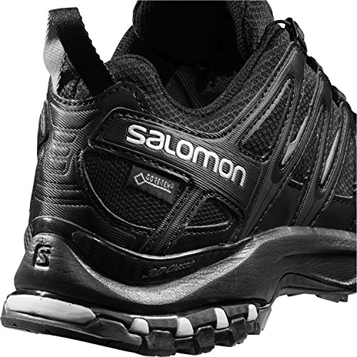 Salomon XA Pro 3D GTX W, Zapatillas de Trail Running para Mujer, Negro (Black/Black/Mineral Grey), 42 EU