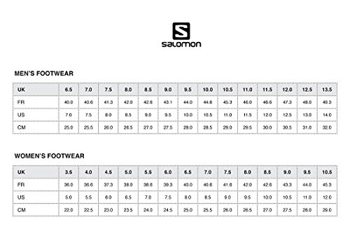 Salomon XA Pro 3D W Zapatillas de trail running Mujer, Negro (Black/Magnet/Fair Aqua), 36 2/3 EU (4 UK)