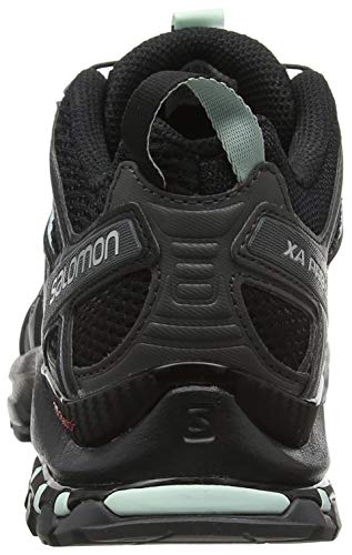 Salomon XA Pro 3D W Zapatillas de trail running Mujer, Negro (Black/Magnet/Fair Aqua), 36 2/3 EU (4 UK)