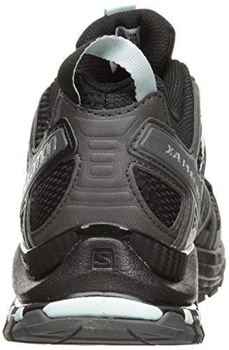 Salomon XA Pro 3D W Zapatillas de trail running Mujer, Negro (Black/Magnet/Fair Aqua), 37 1/3 EU (4.5 UK)