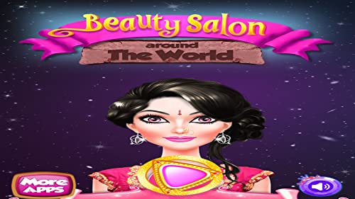 Salón de belleza en todo el mundo: ser un terapeuta de belleza de fama mundial en este divertido juego de moda estilo educativo!