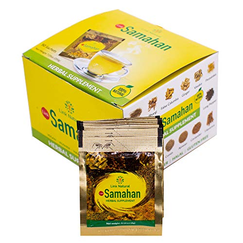 SAMAHAN Ayurvedic Ceylon Herbal Tea 50 sobres