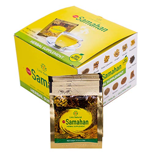 SAMAHAN Ayurvedic Ceylon Herbal Tea 50 sobres