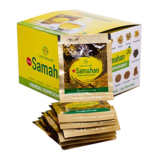 SAMAHAN Ayurvedic Ceylon Herbal Tea 50 sobres