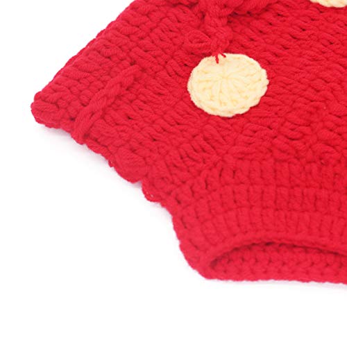 SAMGU Bebé Disfraz de Ganchillo para Recién Nacido Unisex Accesorios de Fotografia Foto Conjuntos Sombrero Gorro de Punto + Pantalones Disfraz Ropa de Traje