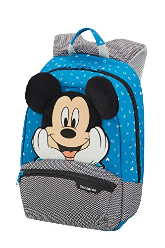 Samsonite Disney Ultimate 2.0 Mochila 35 cm, 12 L, Azul (Mickey Letters)