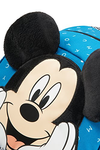 Samsonite Disney Ultimate 2.0 Mochila 35 cm, 12 L, Azul (Mickey Letters)