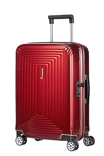 Samsonite Neopulse - Spinner S (Ancho: 23 cm) Equipaje de Mano, 55 cm, 44 L, Rojo (Metallic Red)