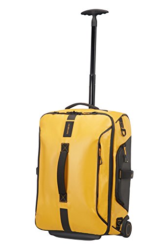 Samsonite Paradiver Light Bolsa de Viaje con Ruedas, S (55Cm-48,5L), Amarillo