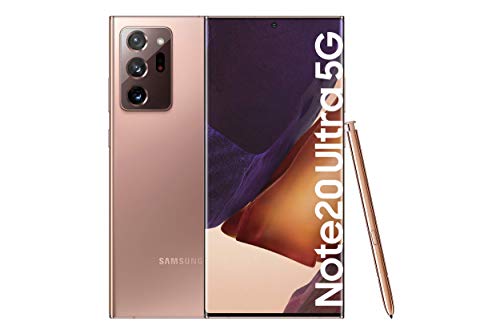 Samsung Galaxy Note20 Ultra 5G Smartphone Android Libre de 6.9" 256GB Mystic Bronze [Versión española]