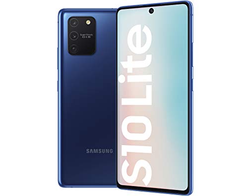 Samsung Galaxy S10 Lite - Smartphone de 6.7" FHD+ (4G, 8GB RAM, 128GB ROM, cámara trasera 48MP+12MP(UW)+5MP(Macro)+5MP, cámara frontal 32MP, Octa-core Snapdragon8150), Prism Blue [Versión española]