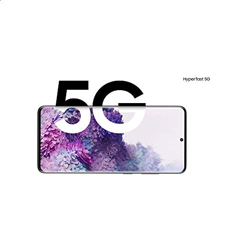Samsung Galaxy S20+ 5G - Smartphone 6.7" Dynamic AMOLED (12GB RAM, 128GB ROM , cuádruple cámara trasera 64MP, Octa-core Exynos 990, 4500mAh batería, carga ultra rápida) Cosmic Gray [Versión española]