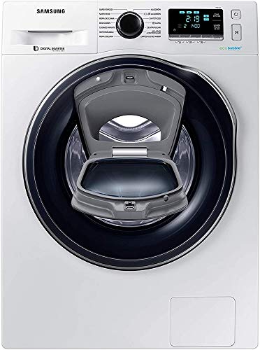 Samsung - Lavadora Addwash™ Serie 6 8kg WW80K6414QX, A+++, Carga Frontal, Inox, LED