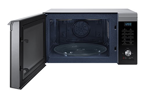 Samsung Mc28M6055CS/EC - Horno-Microondas con grill, 900W/1500W/2100W, 28 litros, interior de cerÃ¡mica, ventana EasyView y funciÃ³n horno hasta 200Âº C, 51,7 x 31 x 46,3 cm