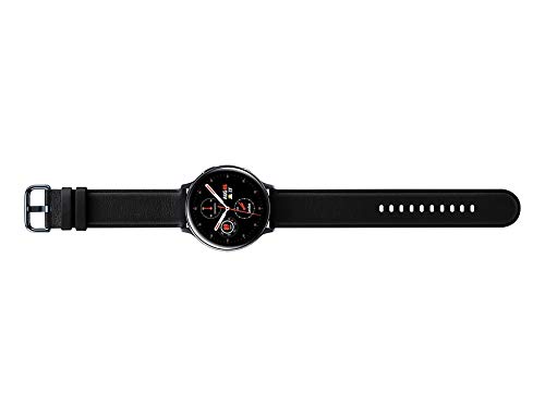 SAMSUNG SM-R820NSKAPHE Galaxy Watch Active 2 - Smartwatch de Acero, 44mm, color Negro, Bluetooth [Versión española]