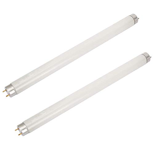 Samxu Bombilla de 6W Bug Zapper, Paquete de 2, Bombilla T5 UV para 12W Bug Zappers, insecticida para Eliminar Mosquitos, Control de plagas en el hogar Tubo de luz UV Reemplazo de lámpara electrónica