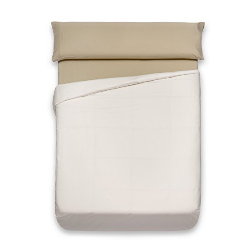 Sancarlos - Funda Nórdica Crema - Fácil Planchado - 100% Algodón - Combinables Entre Sí, Cama 150