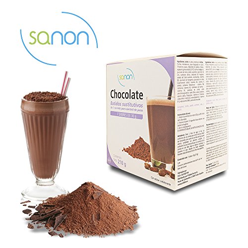 SANON - SANON Batido Sustitutivo Sabor Chocolate 7 sobres de 30 gr