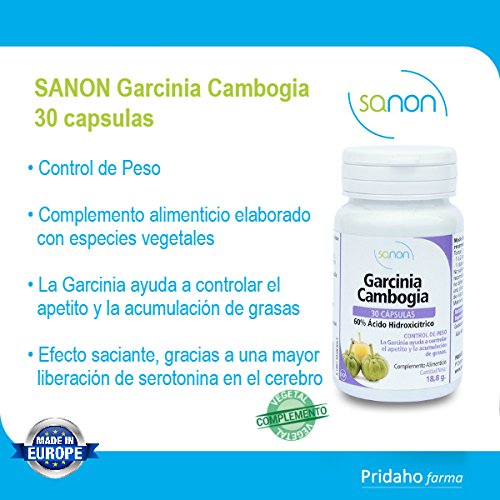 SANON - SANON Garcinia Cambogia 30 cápsulas de 625 mg