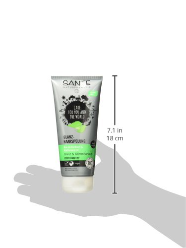 Sante Naturkosmetik - Brilliant Acondicionador, 200 ml, 2-pack (2 x 0,2 l)