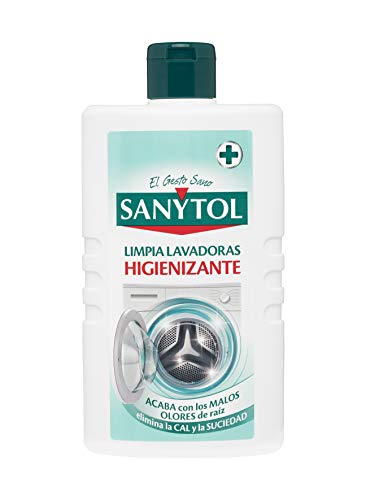 Sanytol - Limpia Lavadoras Higienizante - Pack de 6 Envases de 250ml - Total 1500 ml