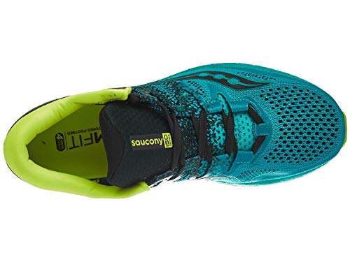 Saucony Freedom ISO 2, Zapatillas de Running para Hombre, Azul Negro, 46 EU