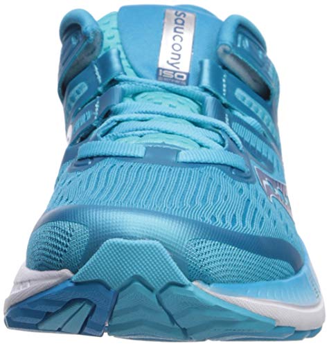 Saucony Ride ISO Neutralschuh Damen-Blau, Hellblau, Zapatillas de Running Calzado Neutro para Mujer, Blue, 40 EU