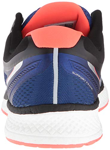 Saucony Triumph ISO 4, Zapatillas de Running para Hombre, Plateado (Silver/Blue/Vizired 35), 45 EU