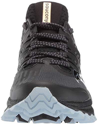 Saucony Xodus ISO 3, Zapatillas de Trail Running para Mujer, Gris (Gris 3), 38 EU