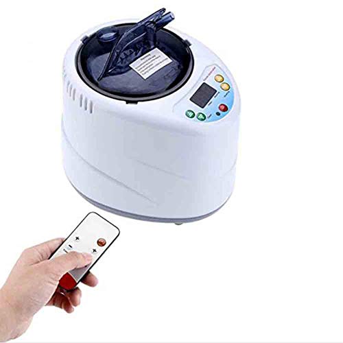 Sauna de vapor portátil 2L 1000W Nfrared hogar de la persona Sauna Spa caliente, Personal Body Spa Calentador desintoxicar Inicio transpiración Pierde peso con la temperatura del controlador remoto