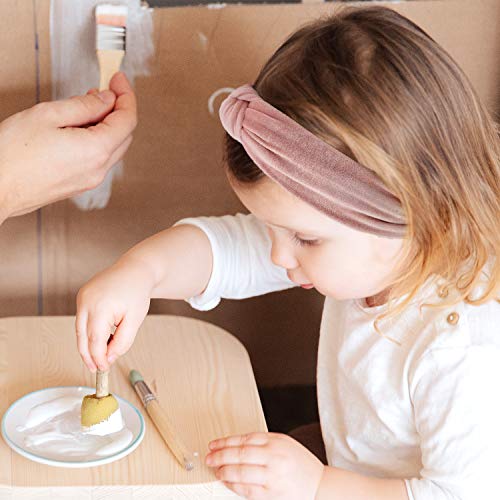 SAVITA 3 Piezas Diademas Diadema de Terciopelo Vintage Diademas Anchas Diadema Anudada Accesorios para el Elásticos Cabello Moda Banda de pelo Para Niña y Mujer (Negra, rosa roja, rosa)