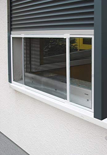 Schellenberg 50810 Protección antiinsectos corredera para Ventanas con persianas (máximo 142 x 50 cm)